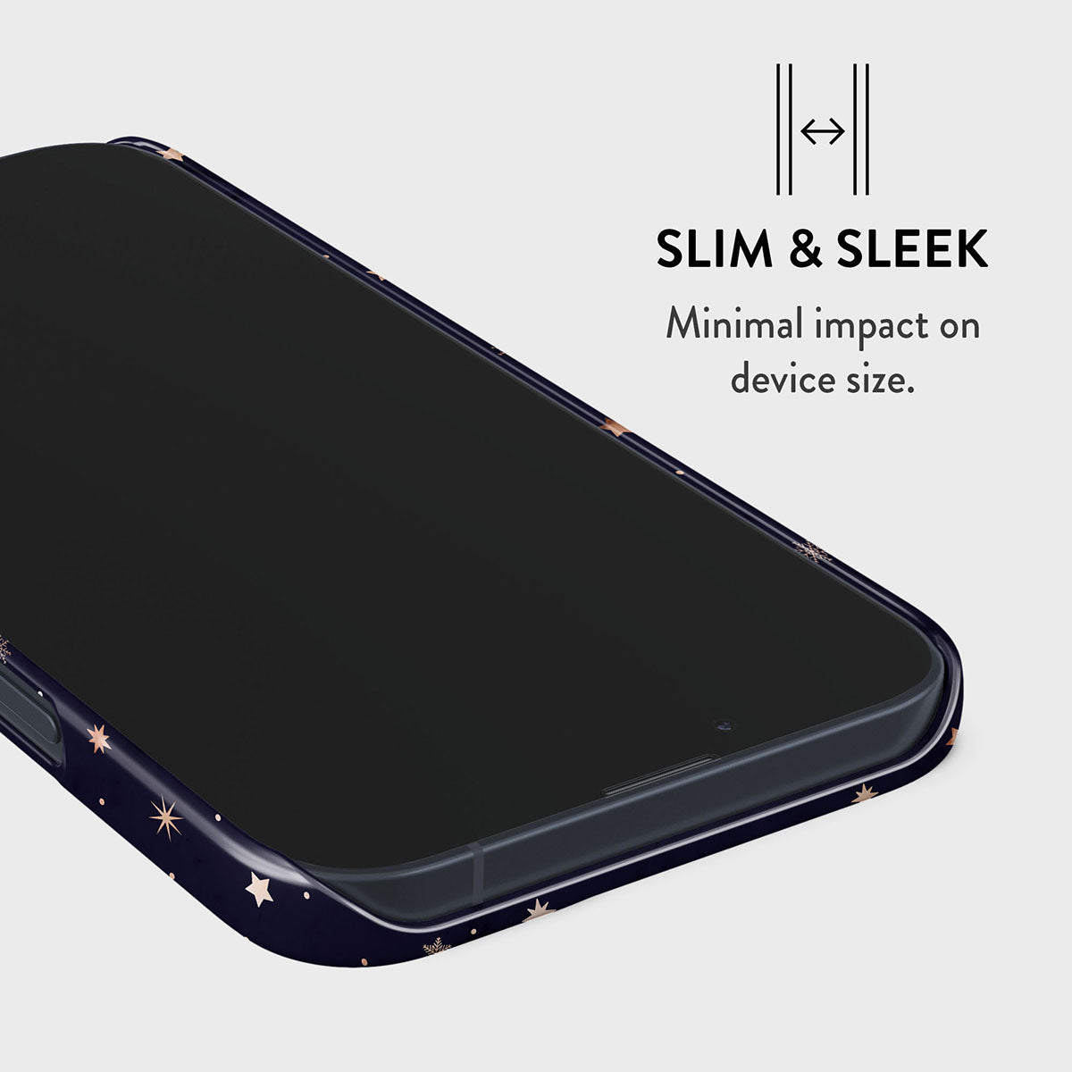 Midnight Kiss - Star iPhone 15 Case