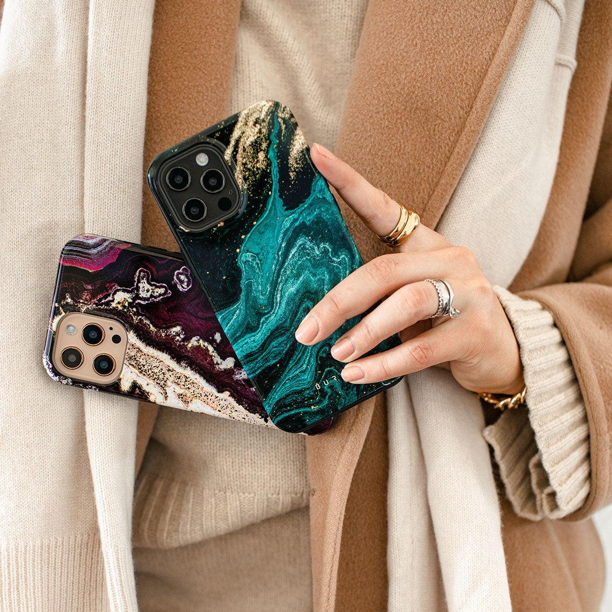 Emerald Pool - Elegant iPhone 15 Case