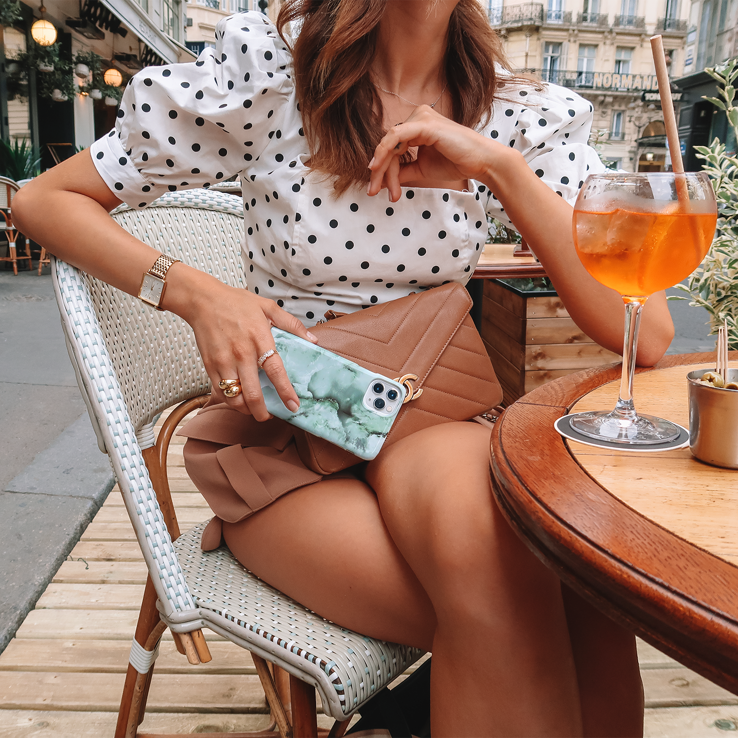 Pistachio Cheesecake - Green iPhone 15 Case