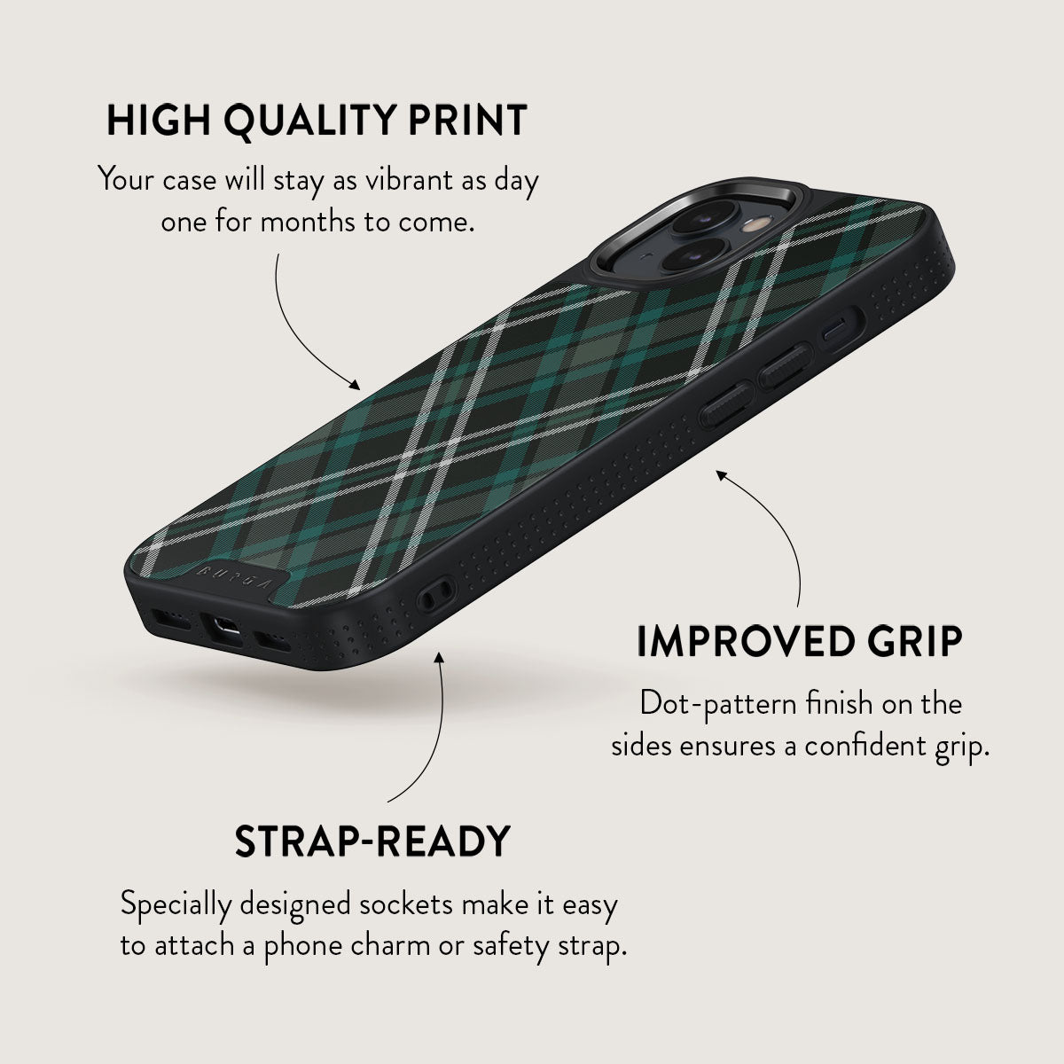 Mint Cookie - iPhone 15 Case