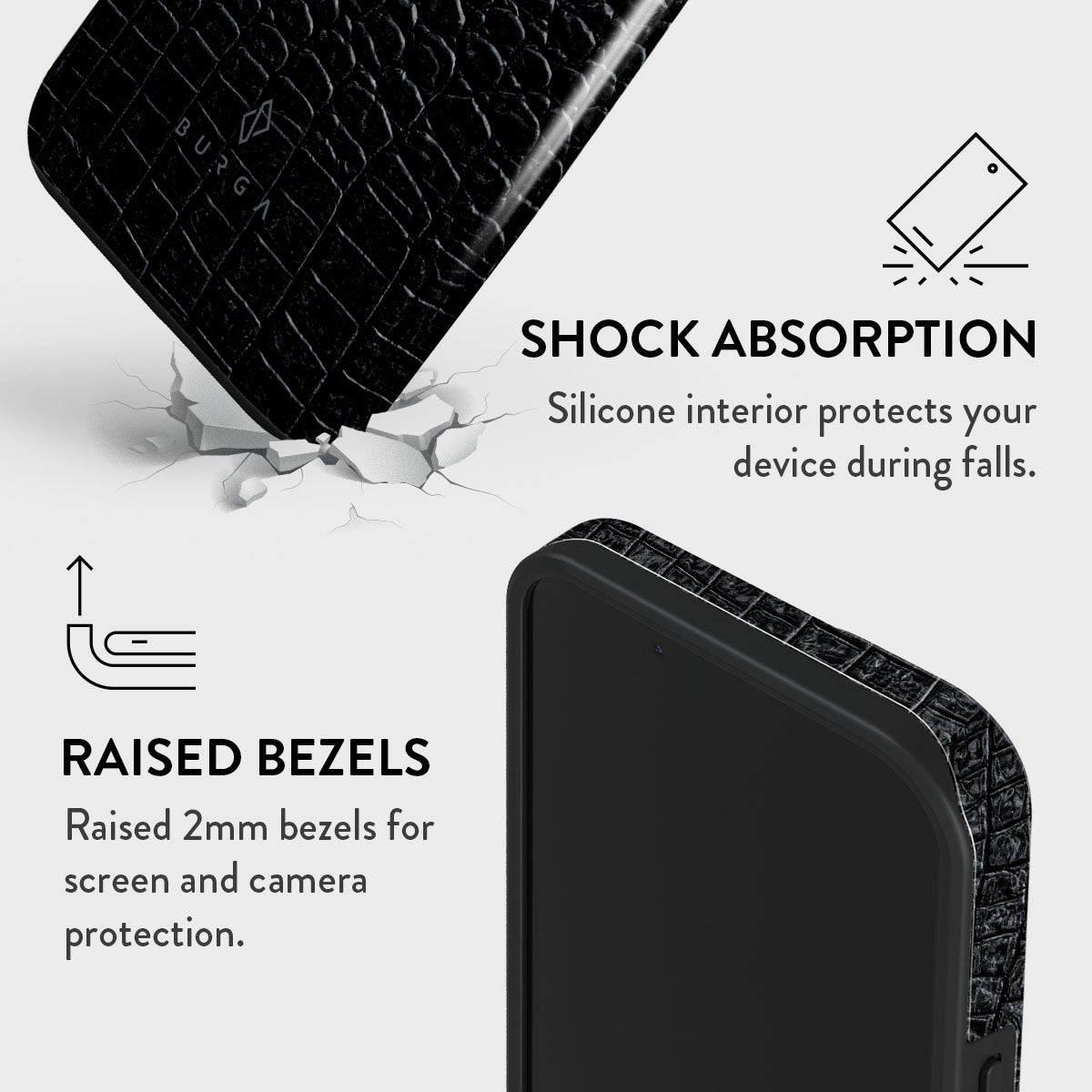 Reaper's Touch - Snakeskin iPhone 15 Case