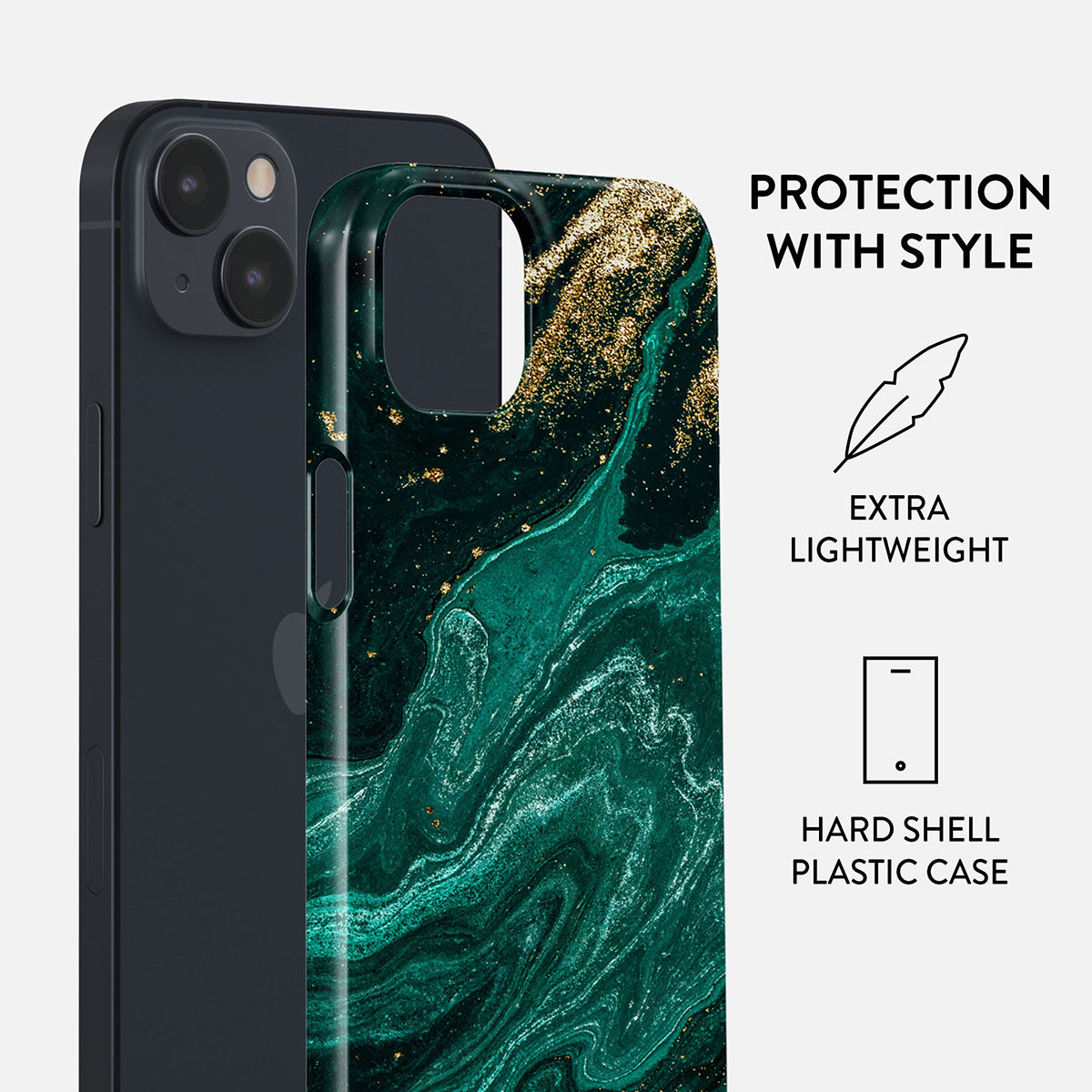 Emerald Pool - Elegant iPhone 15 Case