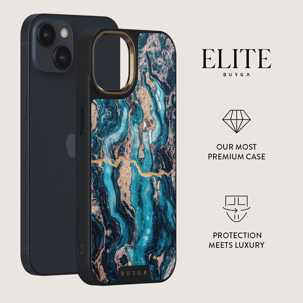 Mystic River - Blue Marble iPhone 15 Case