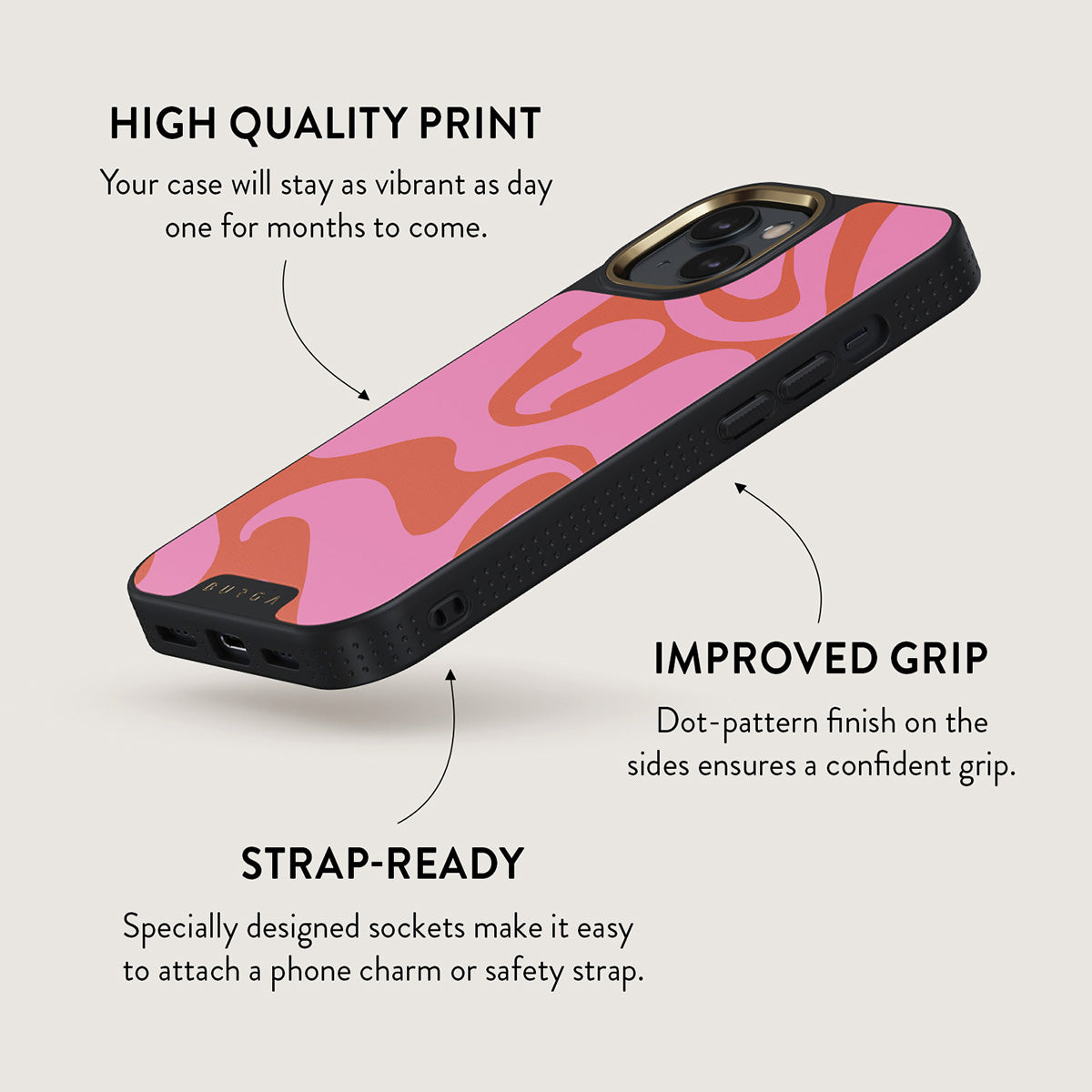 Ride the Wave - iPhone 15 Case