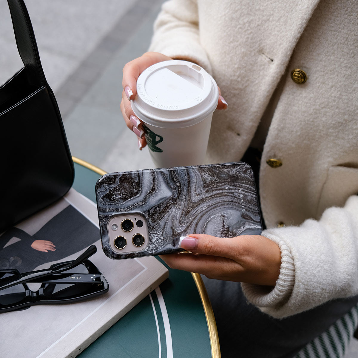 Navy Trench - Blue iPhone 15 Case