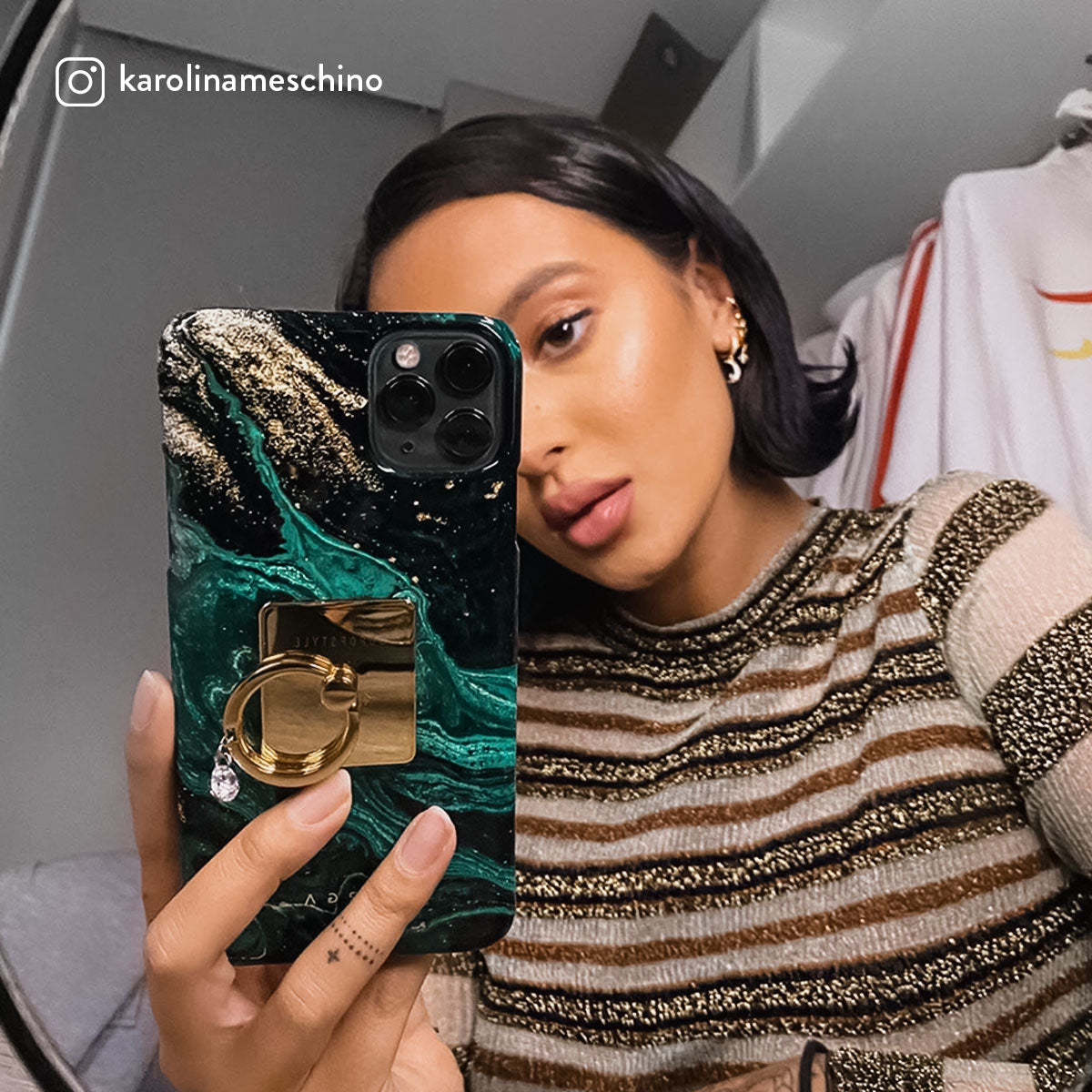 Emerald Pool - Elegant iPhone 15 Case