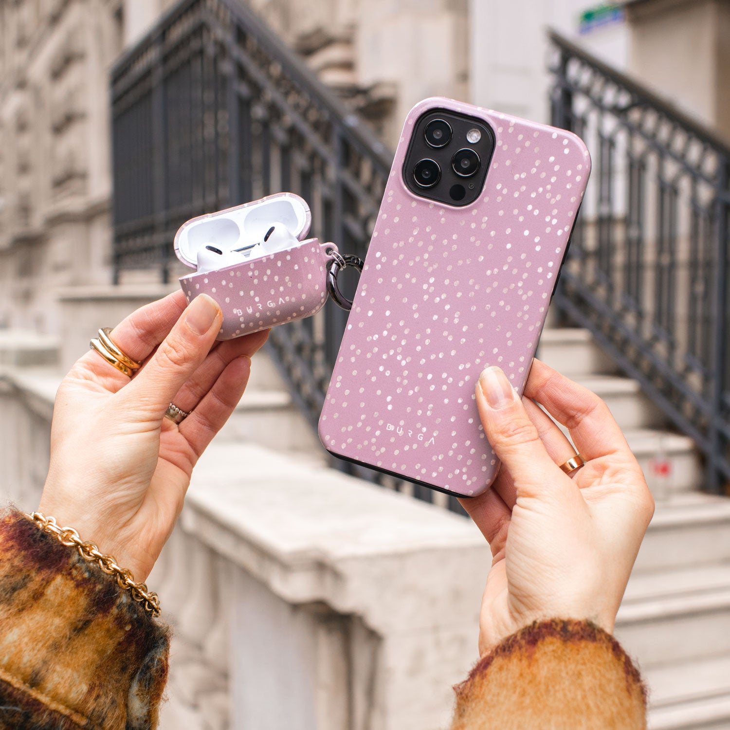 Hot Cocoa - Spotted iPhone 15 Case