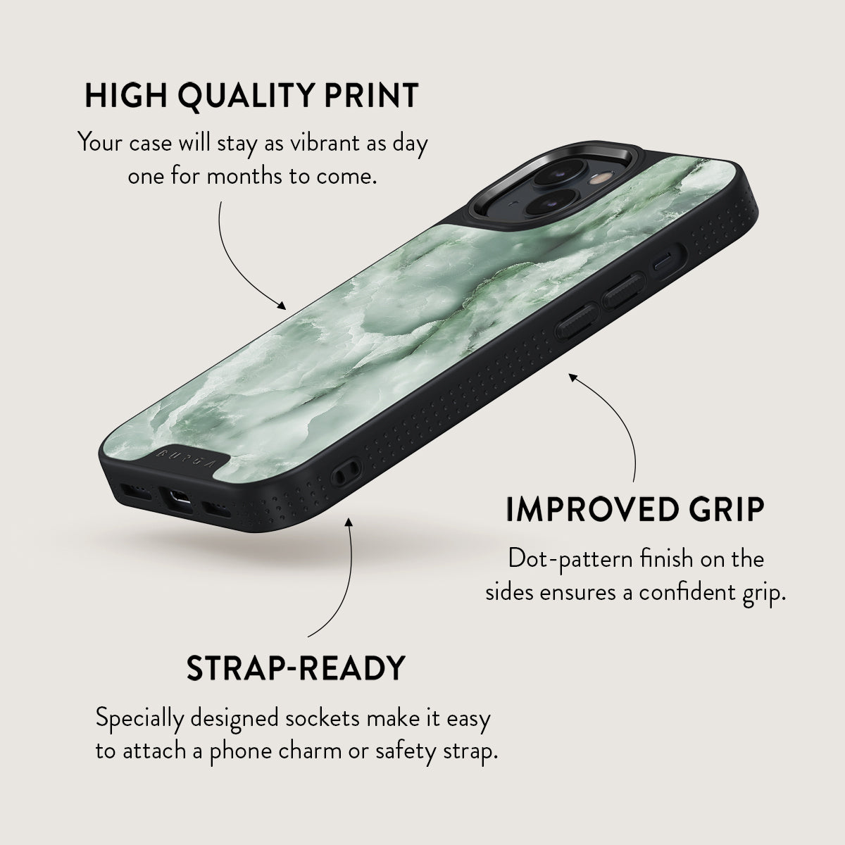 Pistachio Cheesecake - Green iPhone 15 Case